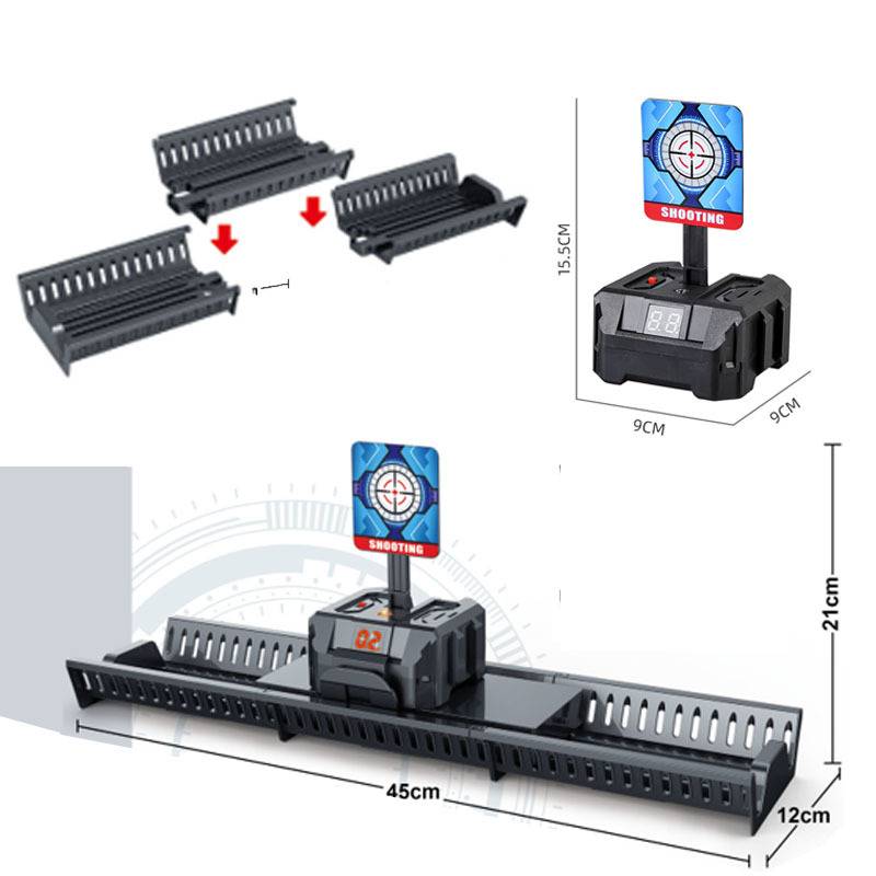 Electronic target [single target] + mobile track package